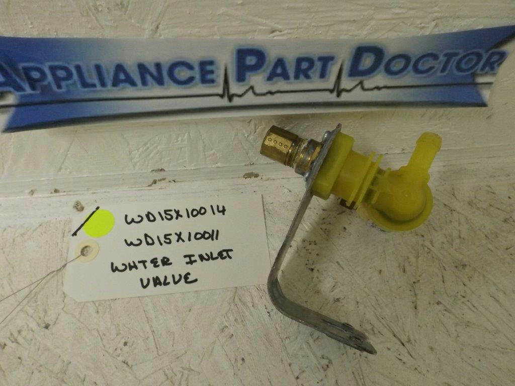 GENERAL ELECTRIC DISHWASHER WD15X10014 WD15X10011 WATER INLET VALVE USED GENERAL ELECTRIC DISHWASHER WD15X10014 WD15X10011 WATER INLET VALVE USED